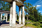 San Pietroburgo - il parco di Pavlovsk, il colonnato di Apollo 